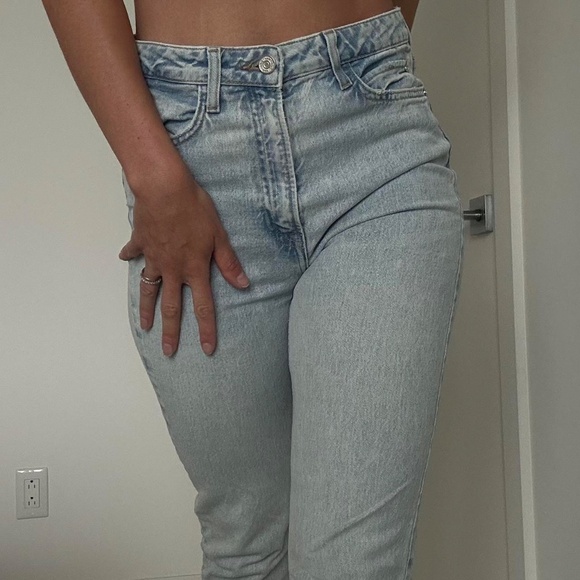ZARA SLIT JEANS - Picture 4 of 5